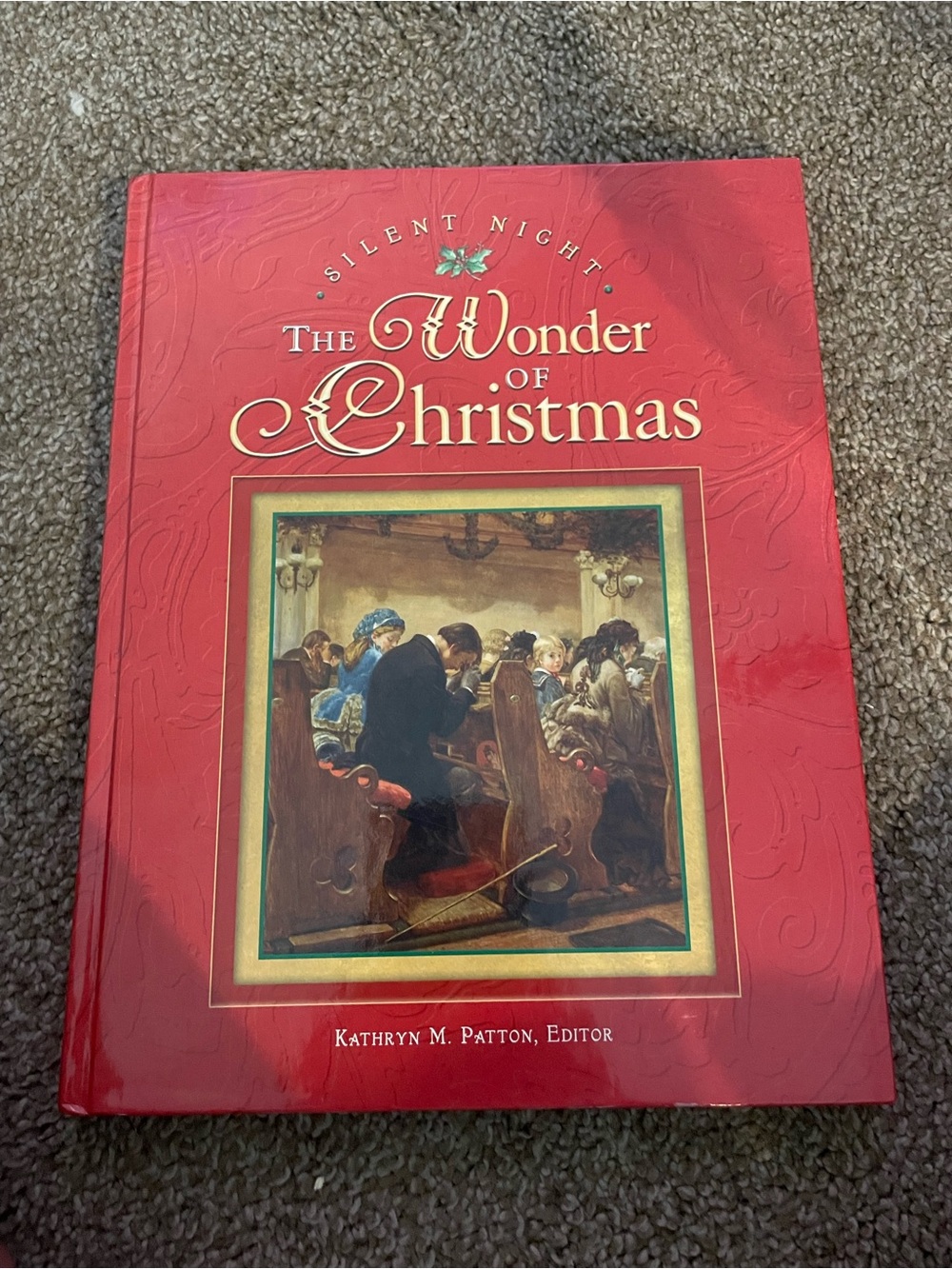 The Wonder of Christmas Hardcover Book - Red